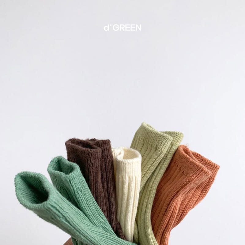 Digreen - Korean Children Fashion - #kidsstore - Pistachio Socks