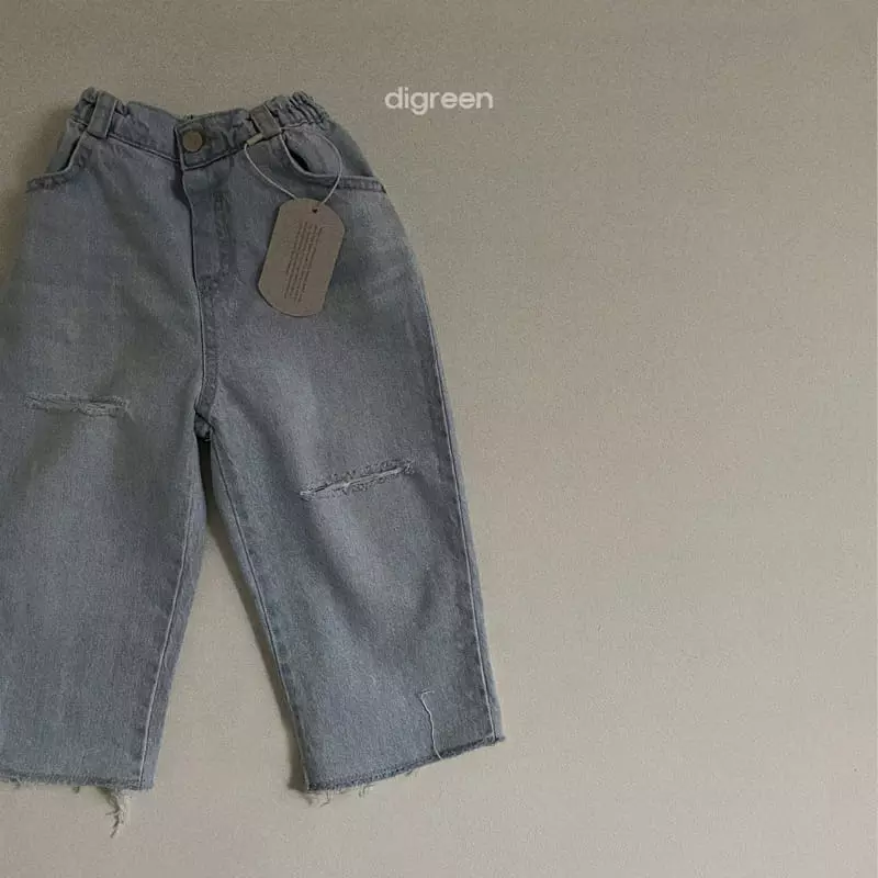 Digreen - Korean Children Fashion - #kidzfashiontrend - Ice Cuttinh Pants