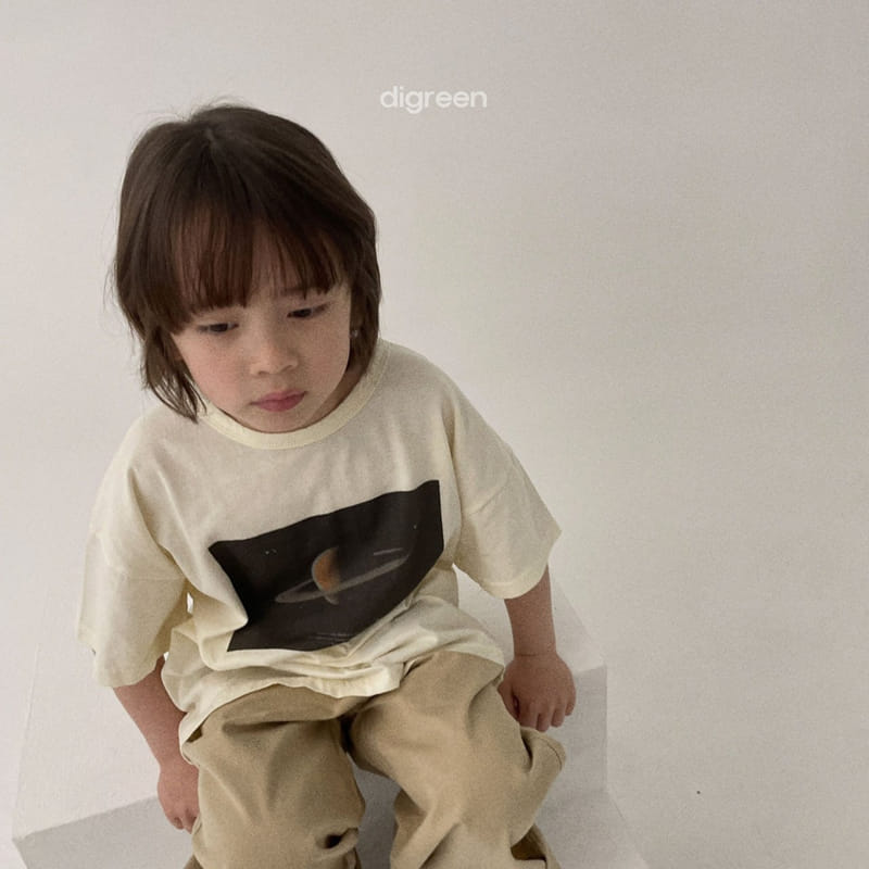 Digreen - Korean Children Fashion - #kidzfashiontrend - Space Tee