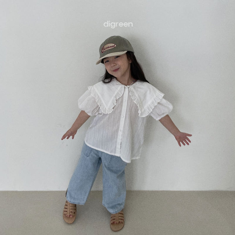 Digreen - Korean Children Fashion - #kidzfashiontrend - Big Pocket Jeans - 9