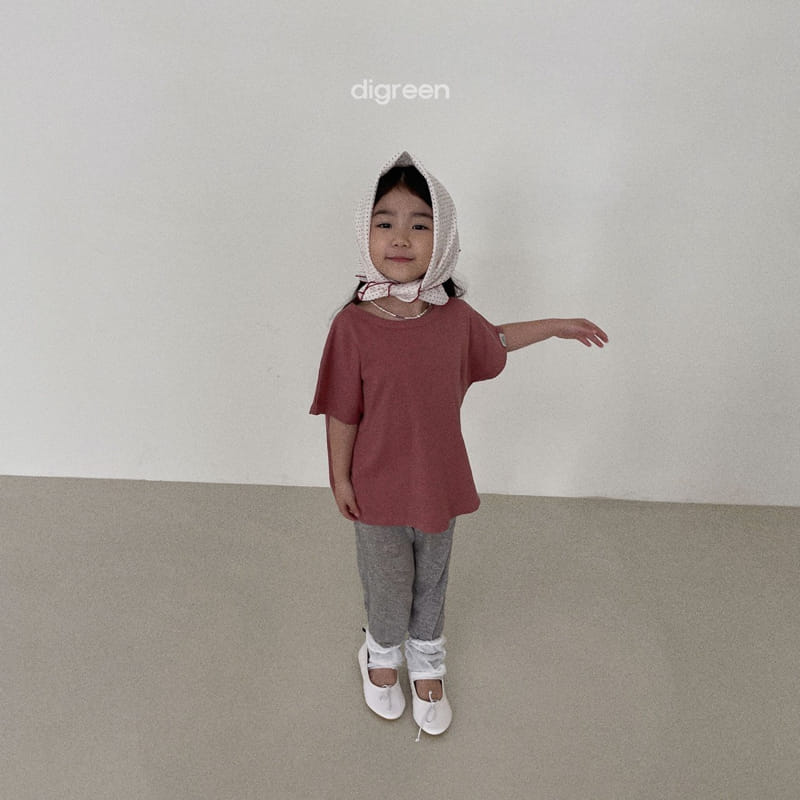 Digreen - Korean Children Fashion - #kidzfashiontrend - Natural Tee - 8