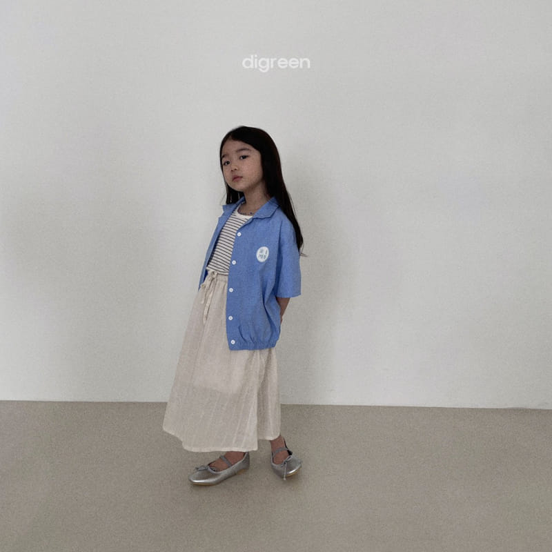 Digreen - Korean Children Fashion - #littlefashionista - Creamy Skirt - 7