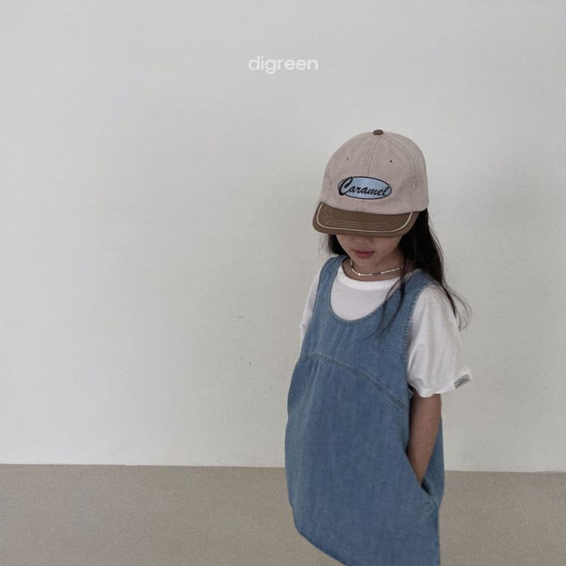 Digreen - Korean Children Fashion - #littlefashionista - Natural Tee - 10