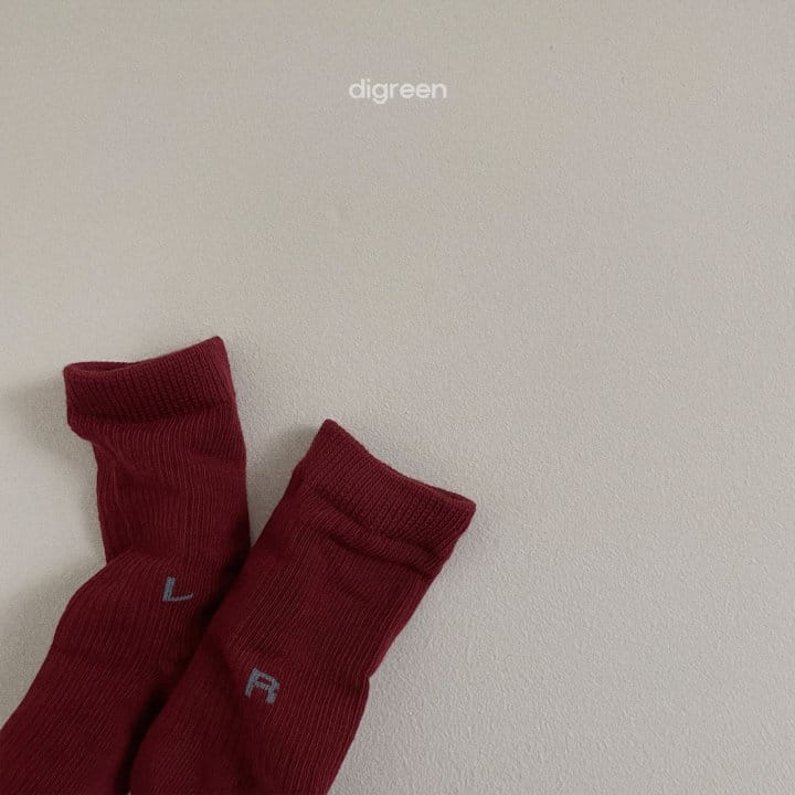 Digreen - Korean Children Fashion - #littlefashionista - Oen Socks - 9