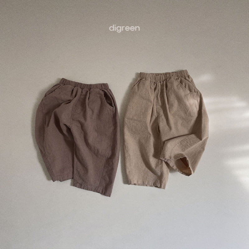 Digreen - Korean Children Fashion - #magicofchildhood - Linen Long Pants