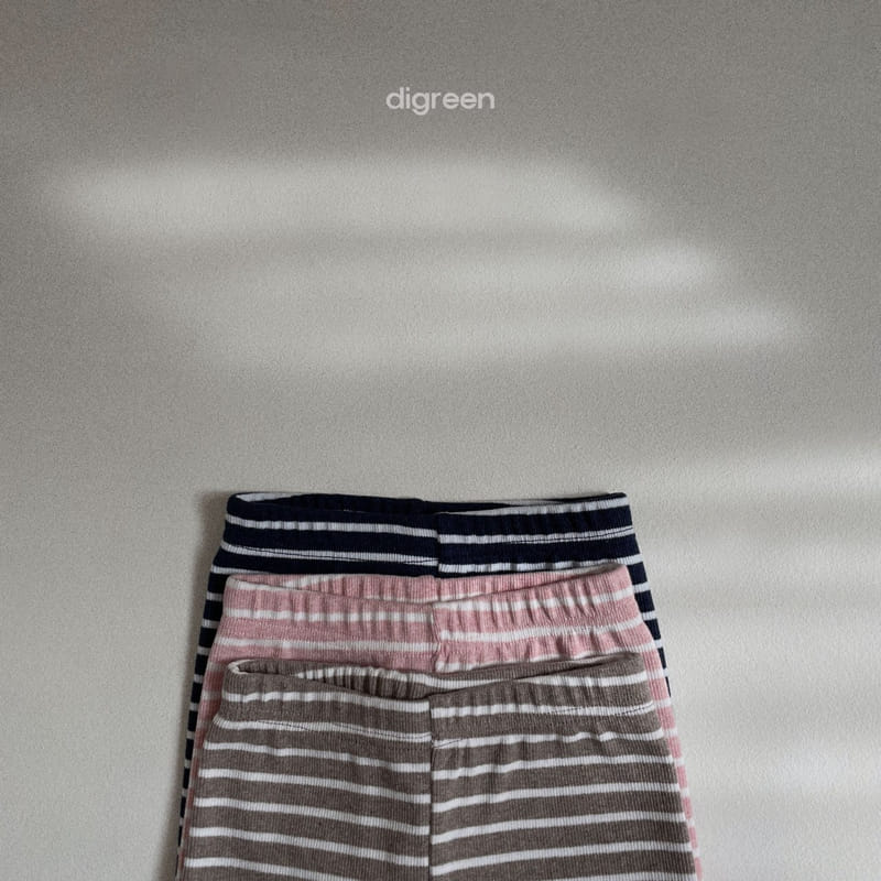 Digreen - Korean Children Fashion - #magicofchildhood - Summer Stripes Leggings - 11