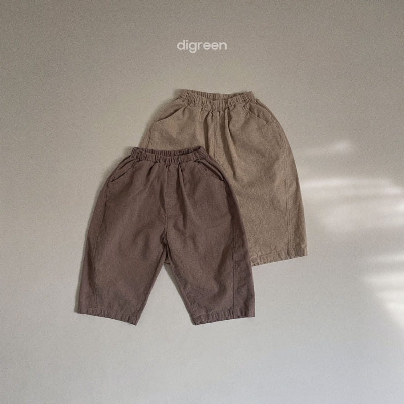 Digreen - Korean Children Fashion - #minifashionista - Linen Long Pants - 2