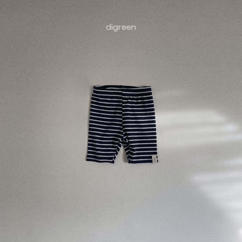 Digreen - Korean Children Fashion - #minifashionista - Summer Stripes Leggings - 12