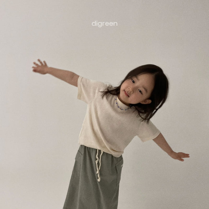 Digreen - Korean Children Fashion - #minifashionista - Eyelet Tee - 3