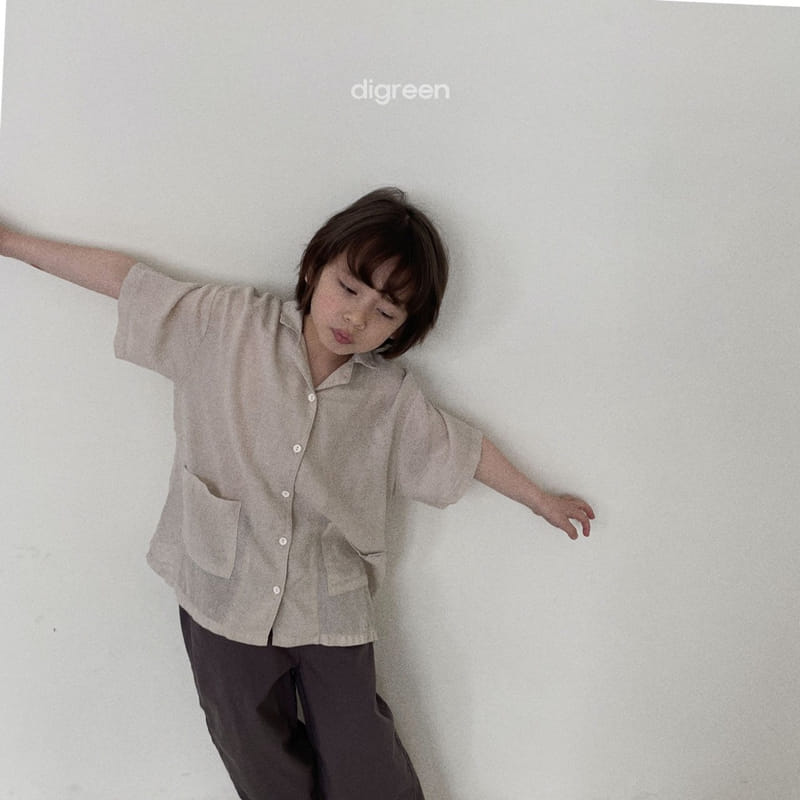 Digreen - Korean Children Fashion - #prettylittlegirls - Check Shirt - 5