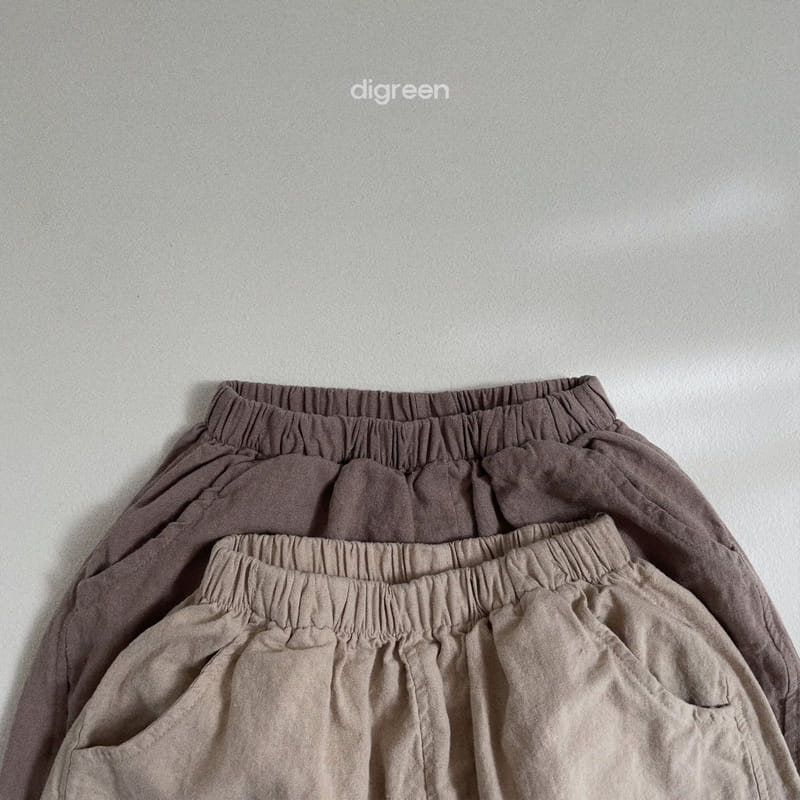 Digreen - Korean Children Fashion - #prettylittlegirls - Linen Long Pants - 3