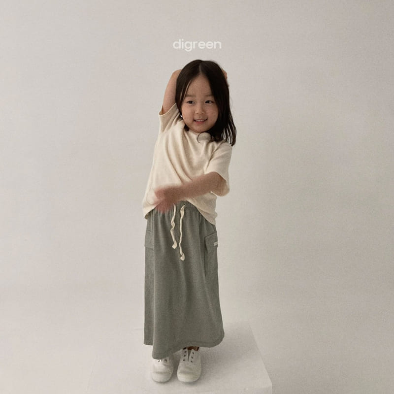 Digreen - Korean Children Fashion - #minifashionista - Eyelet Tee - 4