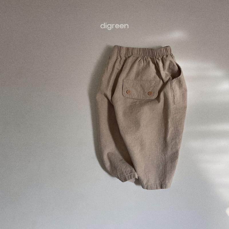 Digreen - Korean Children Fashion - #stylishchildhood - Linen Long Pants - 6