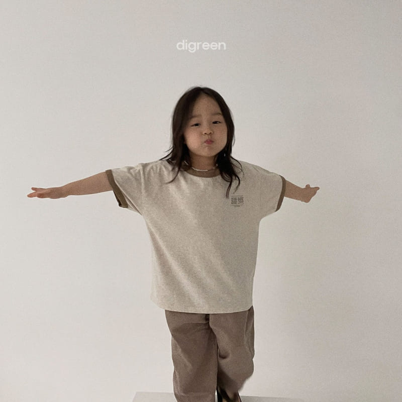 Digreen - Korean Children Fashion - #stylishchildhood - More Piping Tee - 5