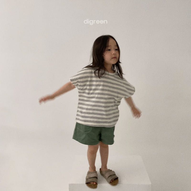 Digreen - Korean Children Fashion - #stylishchildhood - Natural Stripes Tee