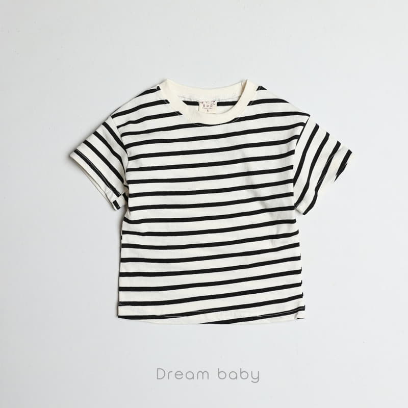 Dream Baby - Korean Children Fashion - #Kfashion4kids - Lena Stripes Tee - 5
