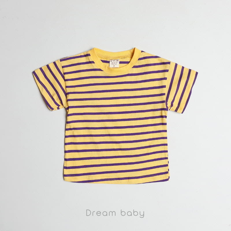 Dream Baby - Korean Children Fashion - #childrensboutique - Lena Stripes Tee - 2