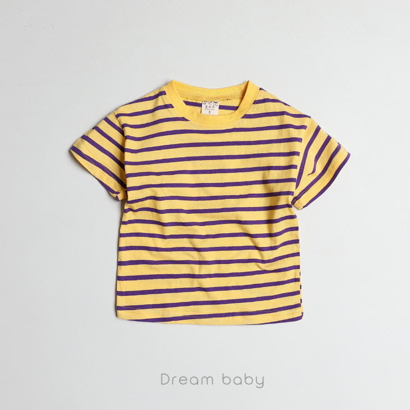 Dream Baby - Korean Children Fashion - #designkidswear - Lena Stripes Tee - 4