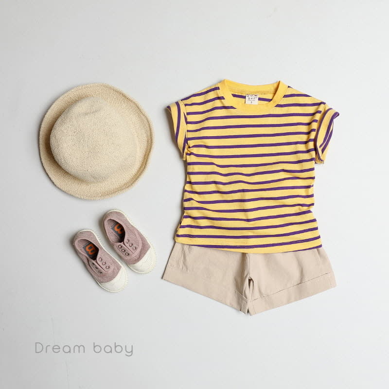 Dream Baby - Korean Children Fashion - #fashionkids - Lena Stripes Tee - 5