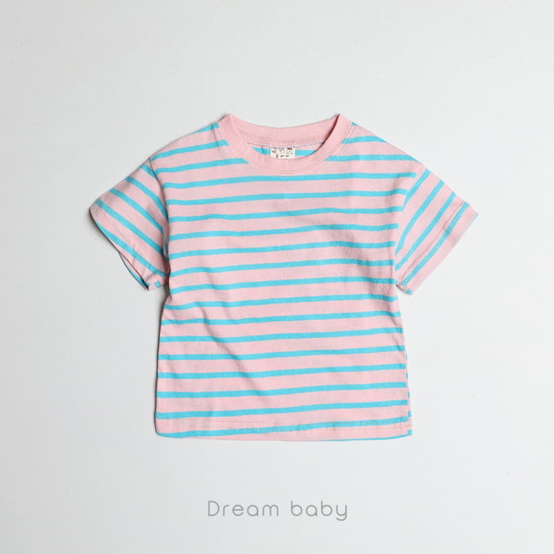 Dream Baby - Korean Children Fashion - #kidzfashiontrend - Lena Stripes Tee - 8