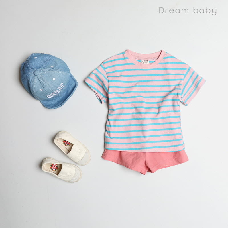 Dream Baby - Korean Children Fashion - #littlefashionista - Lena Stripes Tee - 10