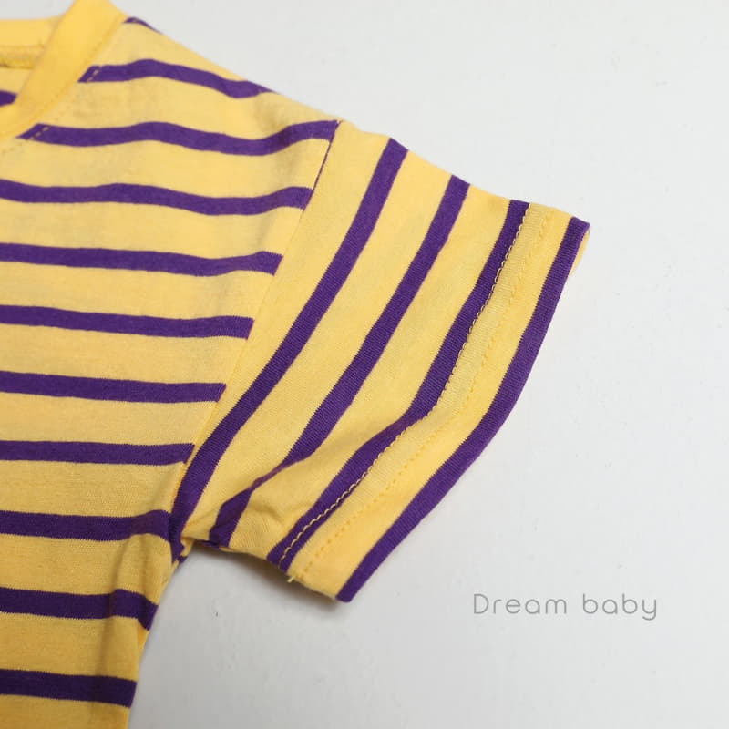 Dream Baby - Korean Children Fashion - #prettylittlegirls - Lena Stripes Tee - 9