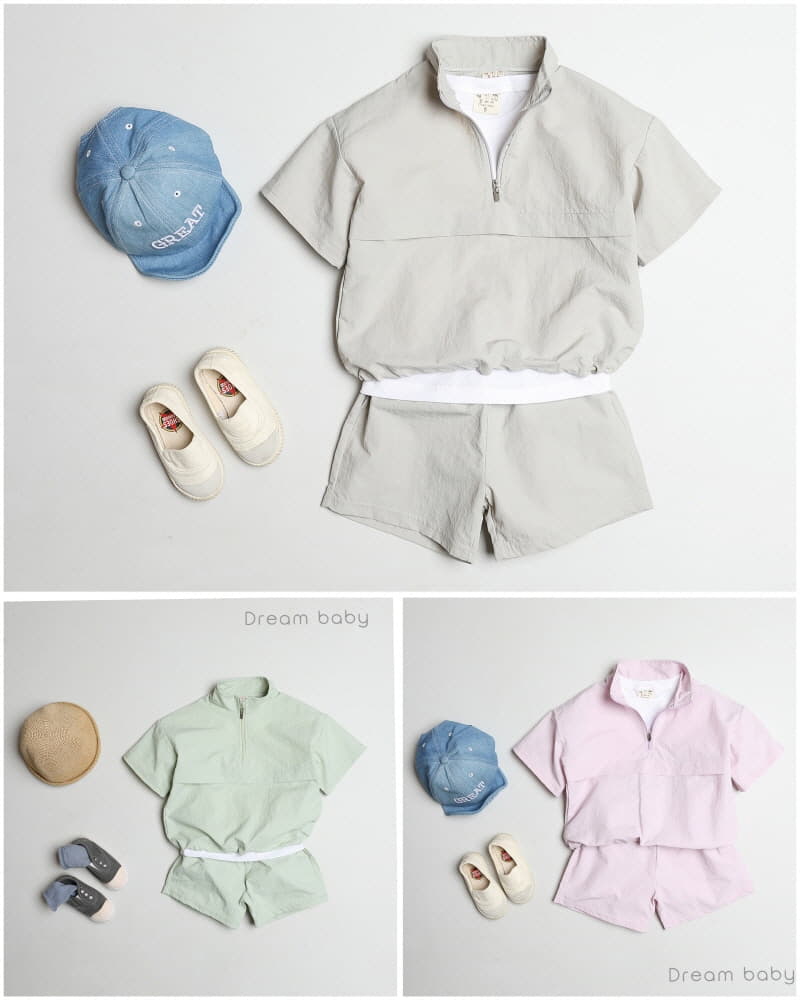 Dream Baby - Korean Children Fashion - #prettylittlegirls - Basrak Top Bottom Set - 2
