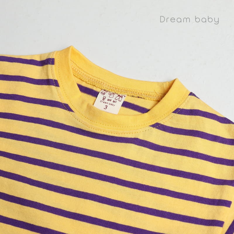 Dream Baby - Korean Children Fashion - #todddlerfashion - Lena Stripes Tee - 10