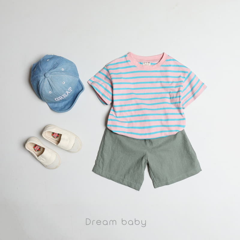 Dream Baby - Korean Children Fashion - #toddlerclothing - Lena Stripes Tee - 11