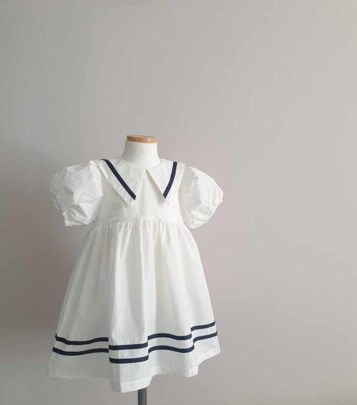 Eclair - Korean Children Fashion - #toddlerclothing - Marine One-pice - 2