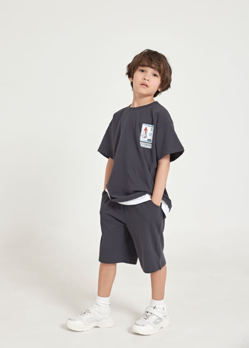 Fashion King - Korean Children Fashion - #childofig - Space Layered Top Bottom Set - 4