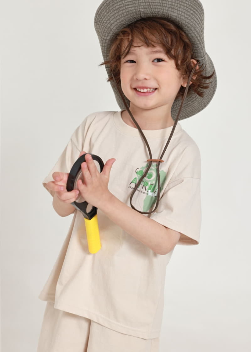 Fashion King - Korean Children Fashion - #designkidswear - Pola Africa Top Bottom Set - 2
