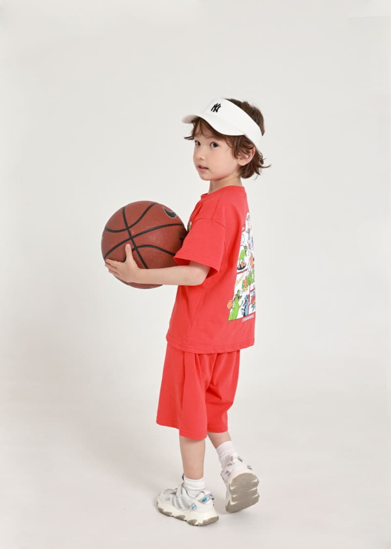 Fashion King - Korean Children Fashion - #discoveringself - Dino Top Bottom Set - 5