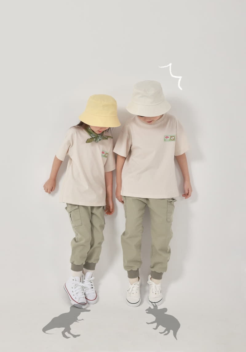 Fashion King - Korean Children Fashion - #kidsshorts - Jurassic Park Tee - 2