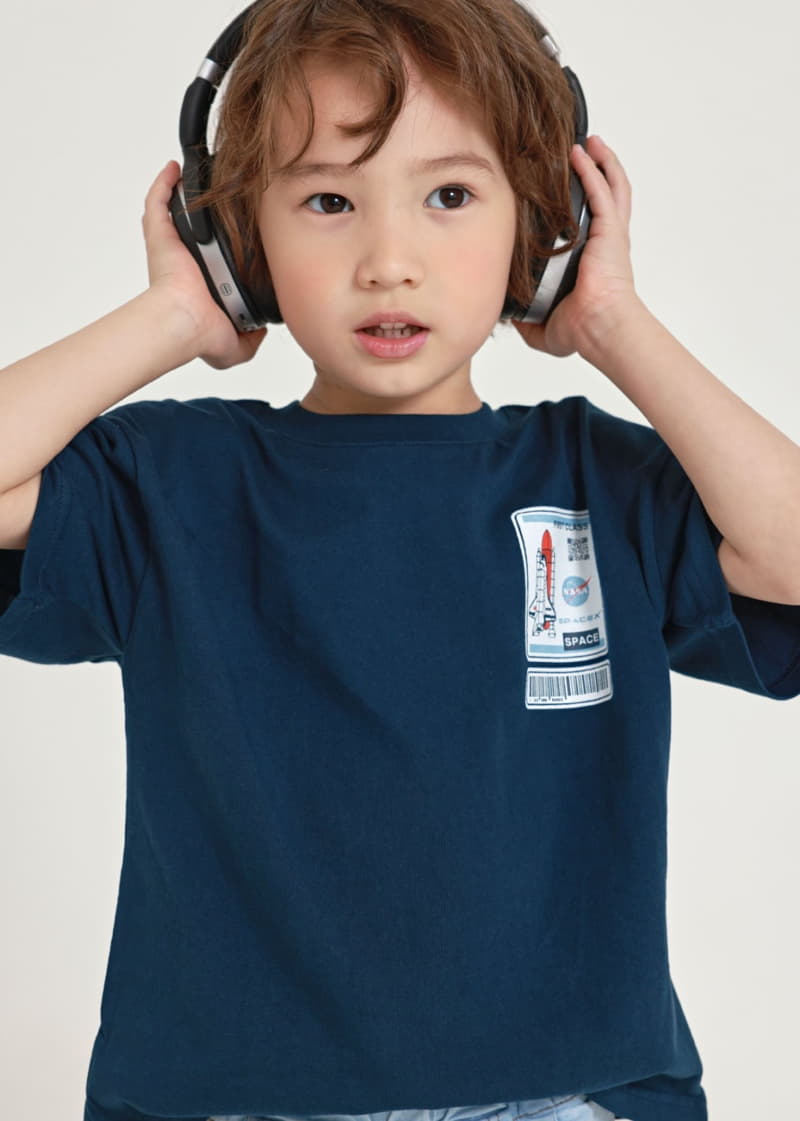 Fashion King - Korean Children Fashion - #prettylittlegirls - Space Tee - 2