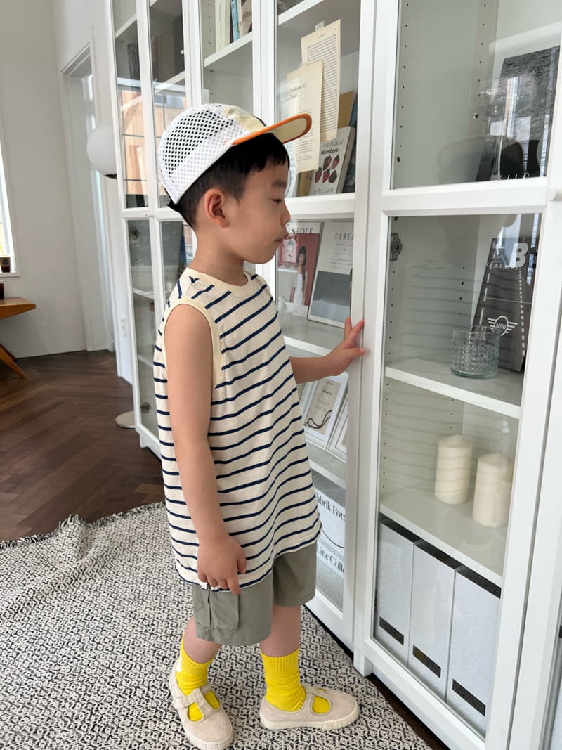 Fine-Studio - Korean Children Fashion - #kidzfashiontrend - Macaroon Sleeveless - 10