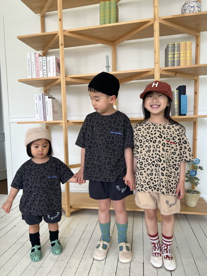 Fine Studio - Korean Children Fashion - #toddlerclothing - Hoho Leopard Tee - 7