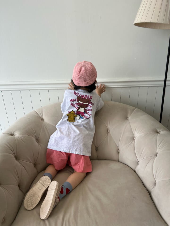 Fine Studio - Korean Children Fashion - #toddlerclothing - Walk Tee - 2