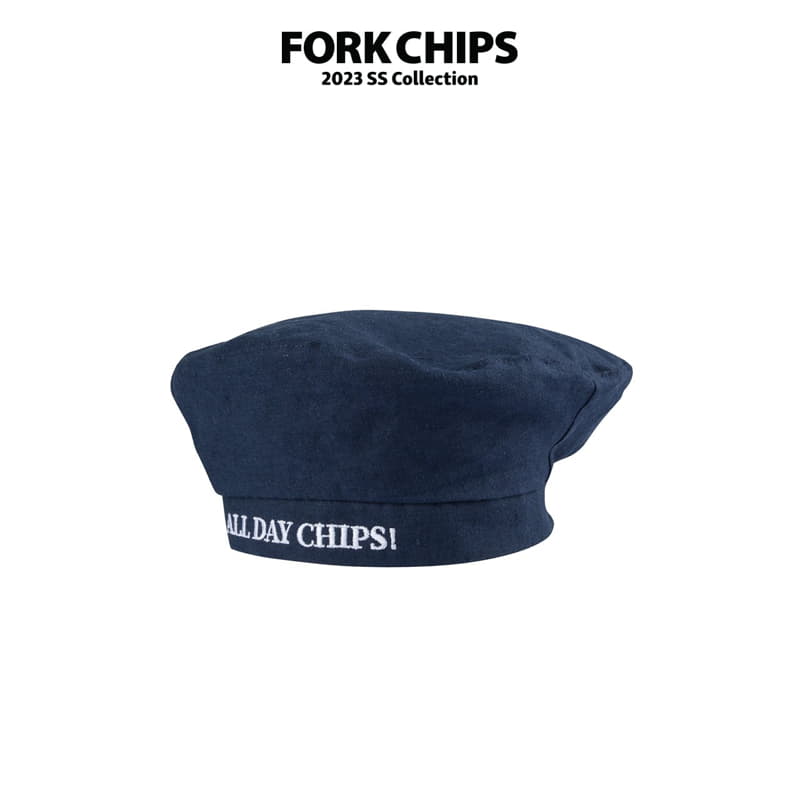 Fork Chips - Korean Children Fashion - #Kfashion4kids - All Day Beret Hat - 2