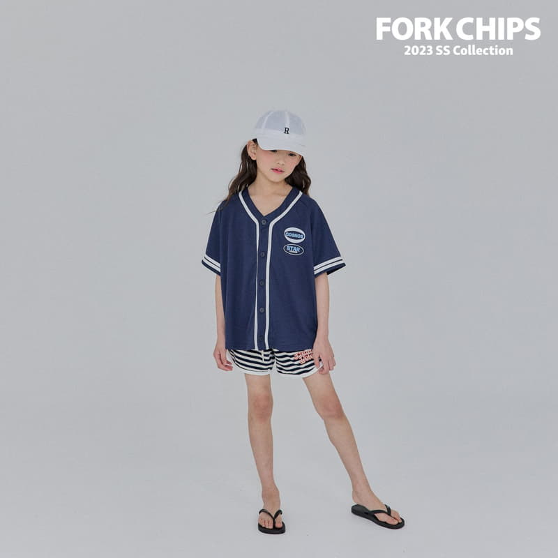 Fork Chips - Korean Children Fashion - #Kfashion4kids - Rising Mesh Shirt - 11