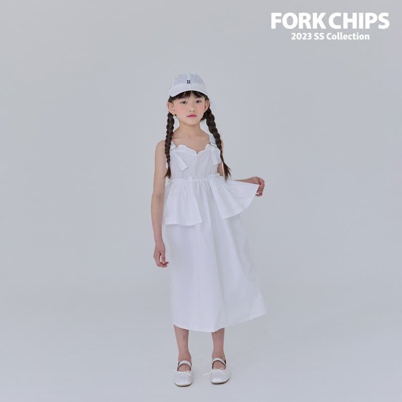 Fork Chips - Korean Children Fashion - #Kfashion4kids - Gloary Dungarees One-piece - 8
