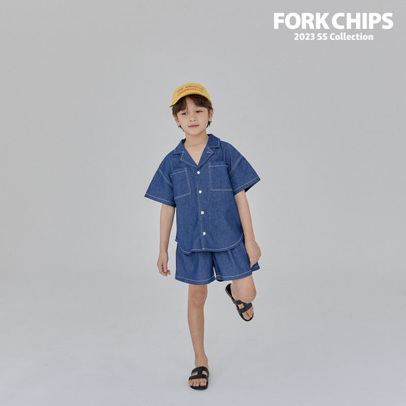 Fork Chips - Korean Children Fashion - #Kfashion4kids - Coby Shirt - 11