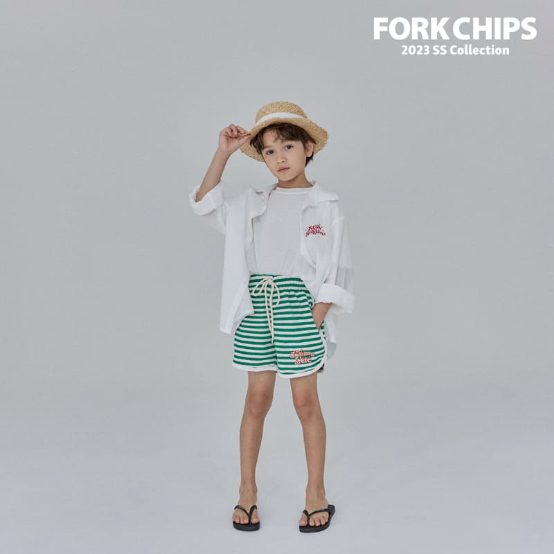 Fork Chips - Korean Children Fashion - #Kfashion4kids - Atte Terry Pants - 9