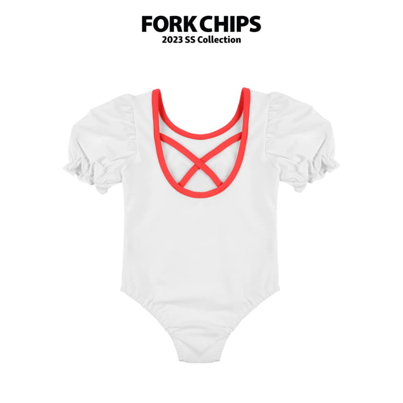 Fork Chips - Korean Children Fashion - #Kfashion4kids - Surfing Swimwear - 3
