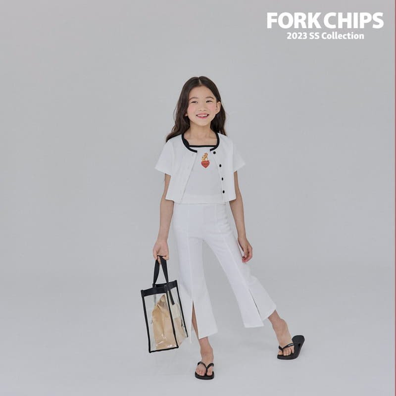 Fork Chips - Korean Children Fashion - #childofig - Day Bootscut Leggings - 11