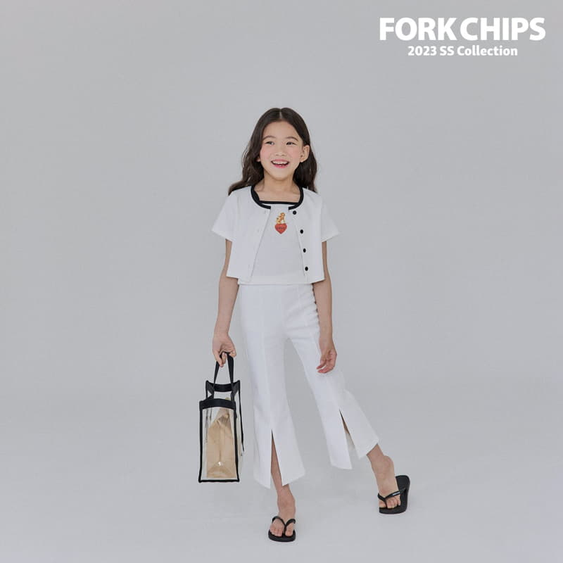 Fork Chips - Korean Children Fashion - #childofig - Day Bootscut Leggings - 12