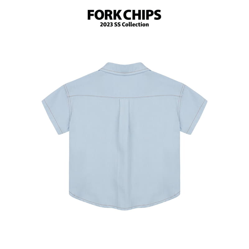 Fork Chips - Korean Children Fashion - #childofig - Coby Shirt - 2
