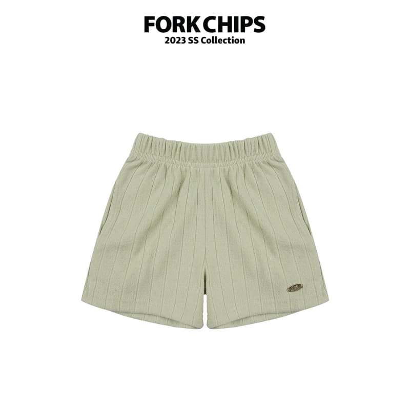 Fork Chips - Korean Children Fashion - #childofig - Wish Rib Shorts