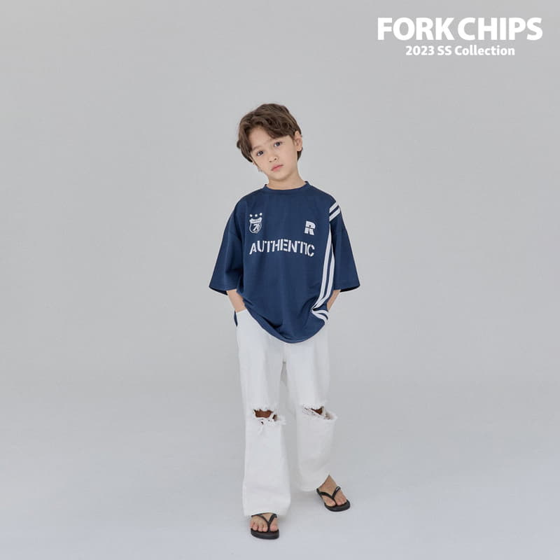 Fork Chips - Korean Children Fashion - #childofig - Authentic Tee - 12