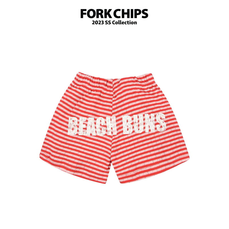 Fork Chips - Korean Children Fashion - #childofig - Beach Burn Pants - 2